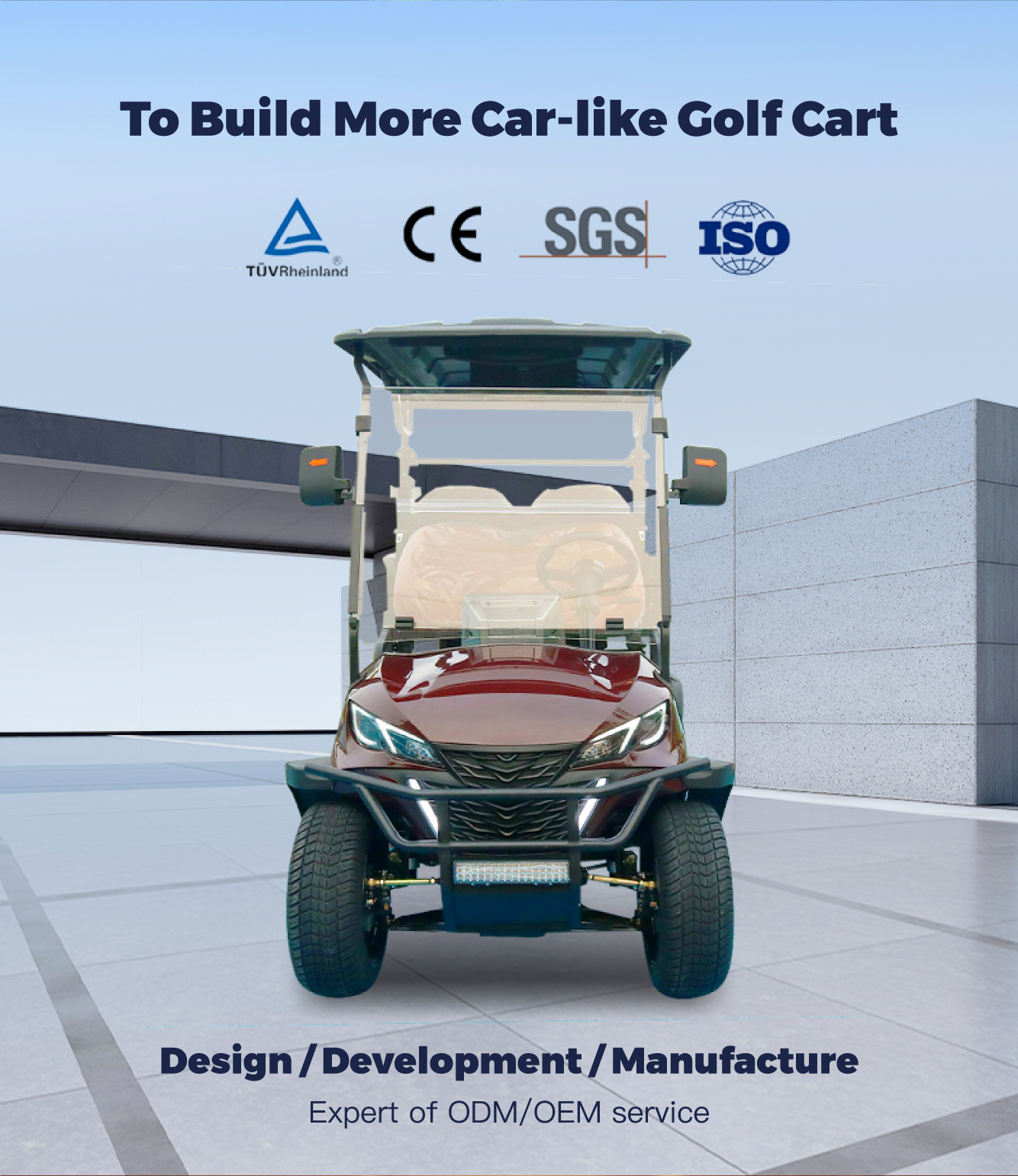 Electric Golf Cart Design 2