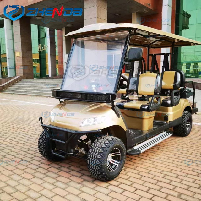Wholesale Cheap Golf Push Cart Club Car Gas Golf Carts Electric Golf Cart for Scenic Spot Tourist