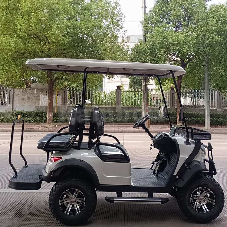 Rainbow 72Volt Electric Off Road Golf Cart Customized 4 Seats Golf Trolley Cart Electric Buggy Car High-End Golf Cart