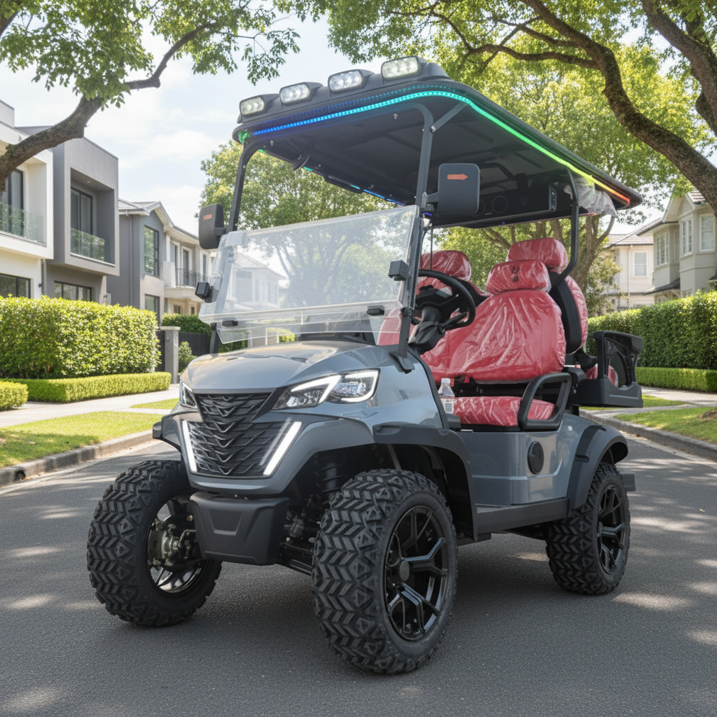 High-quality Multi-purpose Golf Cart Suitable for Commercial Use and Fleet Operation