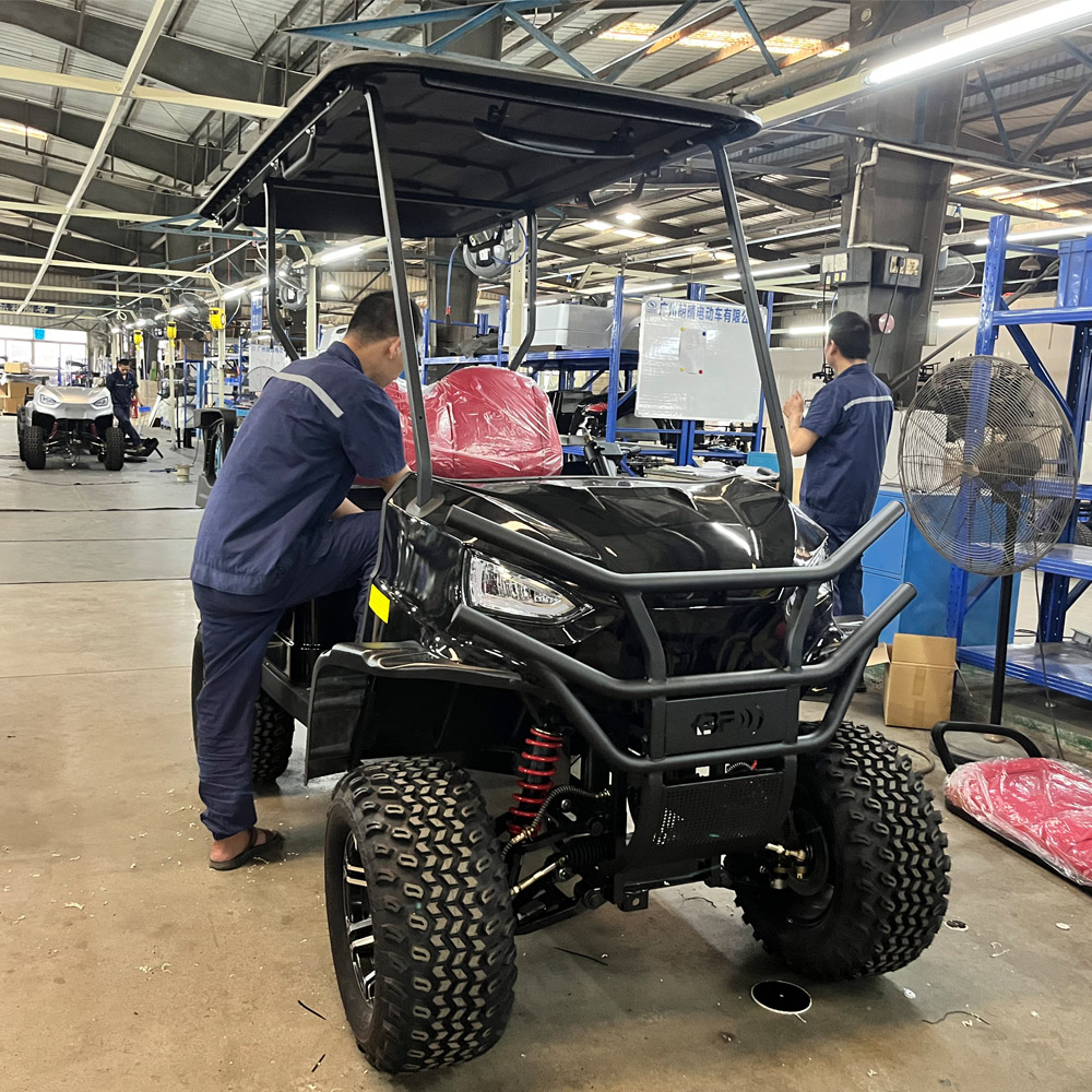 Wholesale Custom Design Golf Cart 6 Seater Lithium Utility Vehicles 48V 72v Off Road Golf Kart Electric Scooters Golf Cart