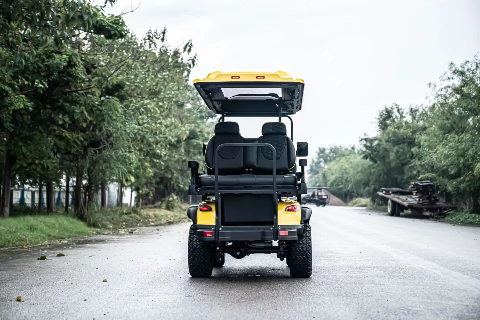 48V Electric Buggy Car Hunting Club Utility Trolley 4 Seat Electric Street Legal Club Golf Carts