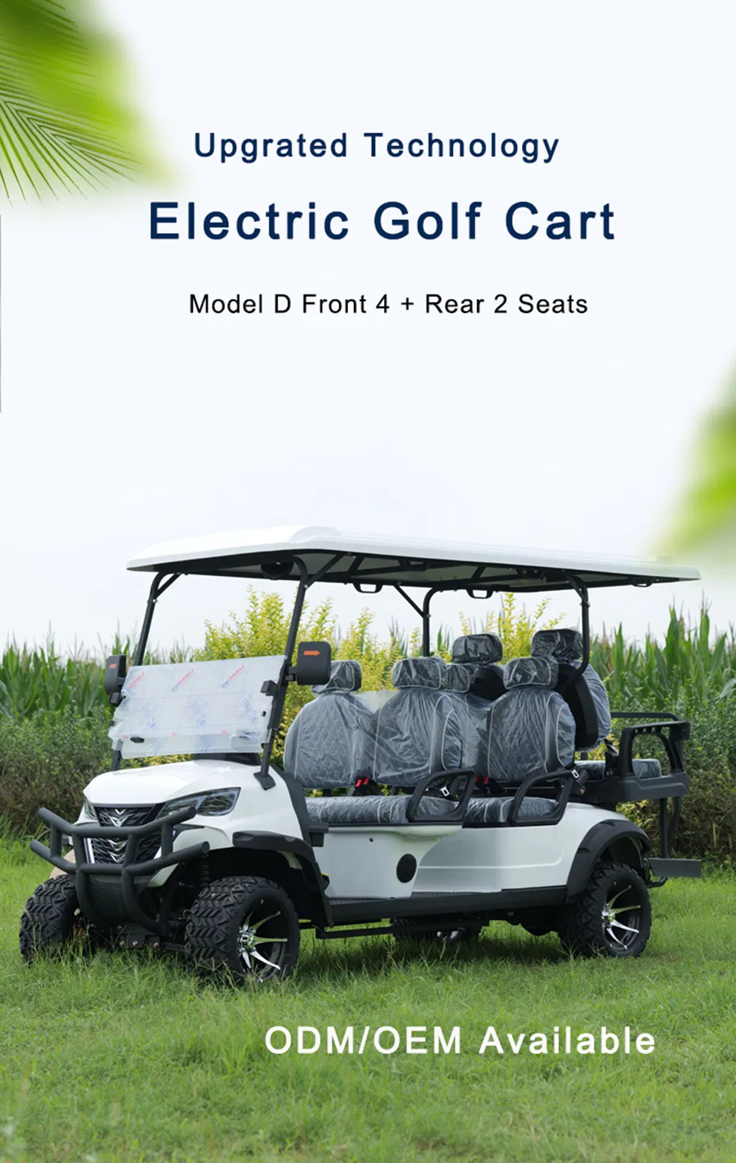Electric Small Golf Buggies Club Course Hunting Utility Trolley Cargo Buggy Car Vehicle Cart