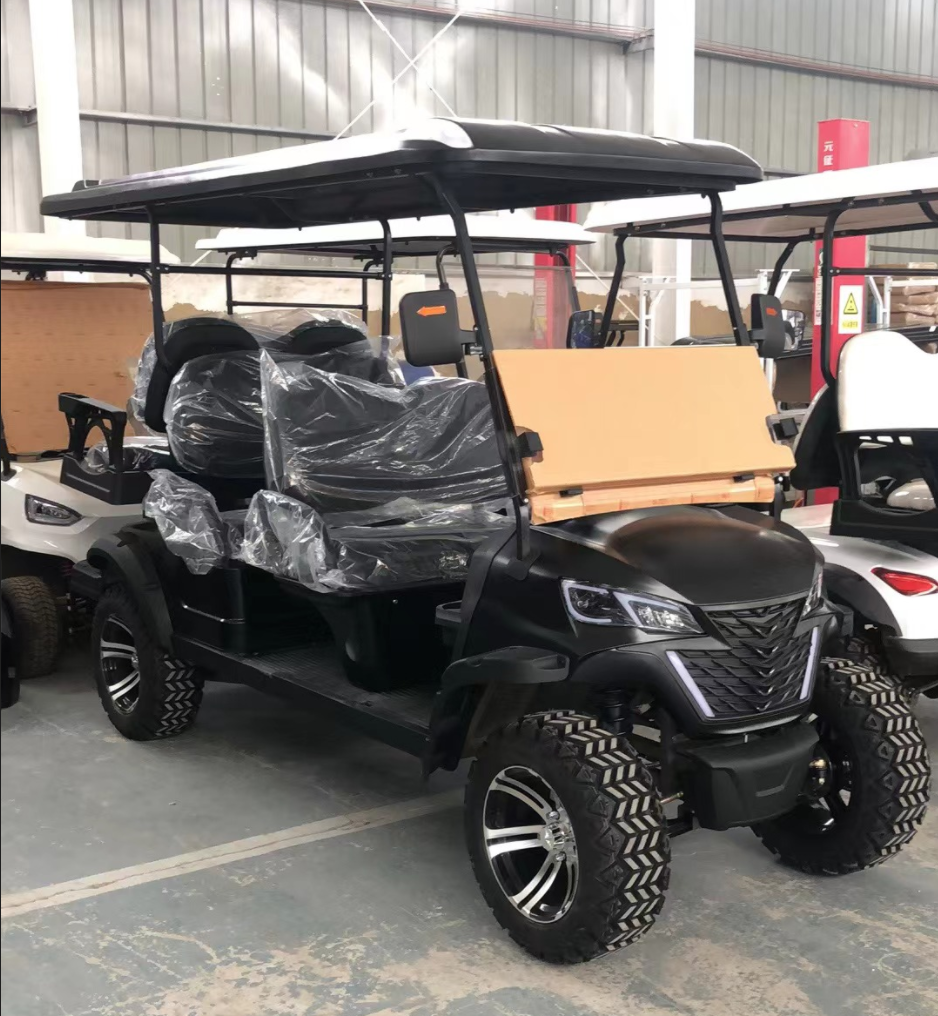 Mini Luxury Cheap 4 Passenger 6 Seater 8 Seats Antique Electric Classic Golf Cart for Wedding Resort Hotel