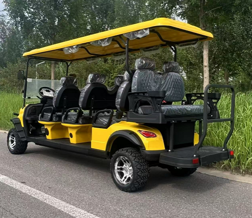 Premium 6-Seater Electric Golf Cart with 60-Mile Range CE Certified 30-50Km/h Speed for Rental Fleets and Business Profits