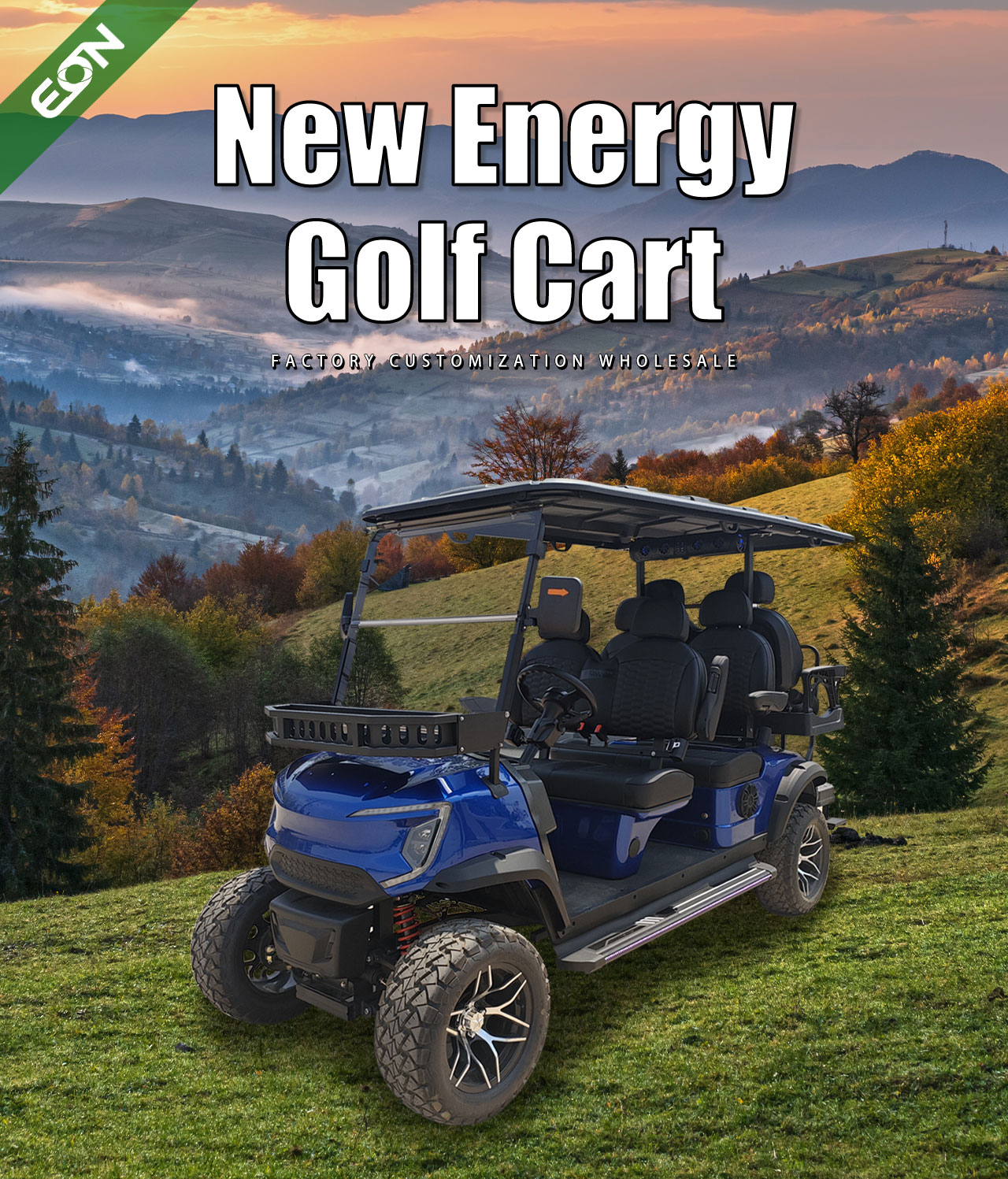 4 Seater Electric Golf Cart