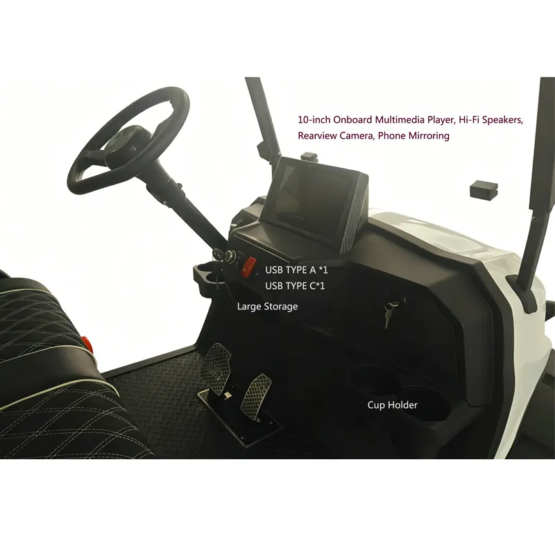 Electric Golf Cart Mechanical View