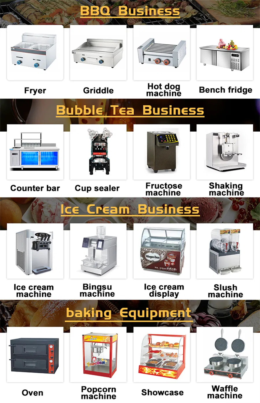 Mobile Food Truck Electric Golf Cart