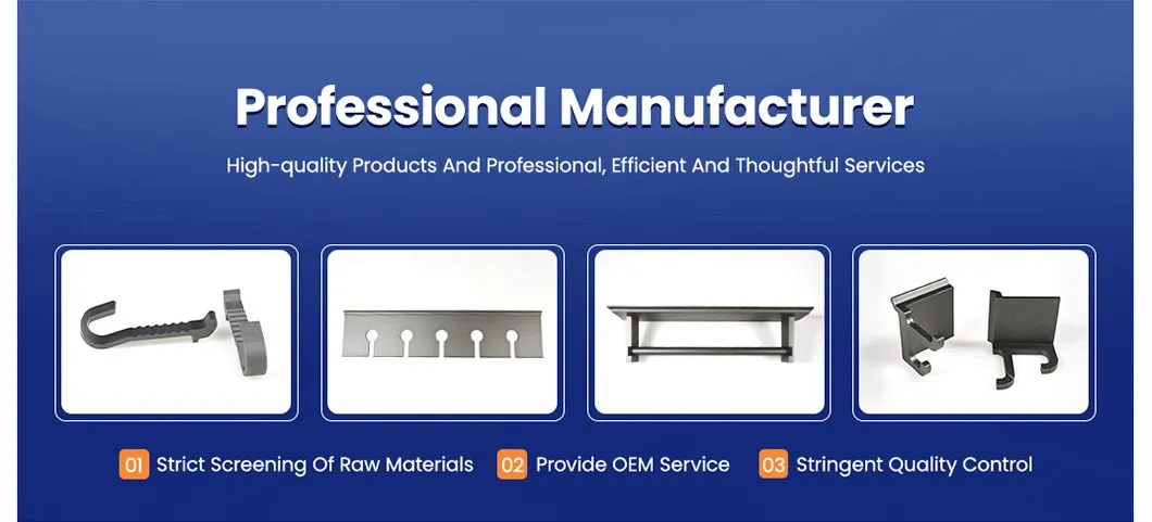 No Scratches Good Surface Treatment Wall-Mounted Modular Kitchen Track-Mounted Storage System