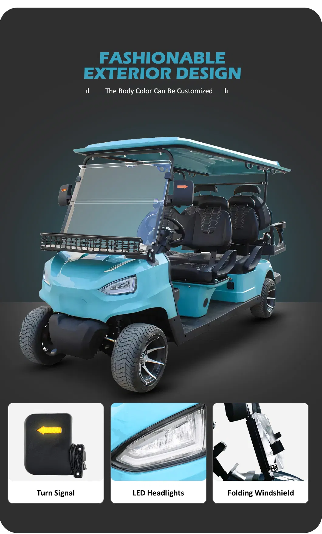 Experience Top-Notch Comfort with High-Performance Golf Carts Hunting Cart