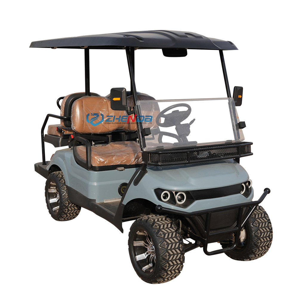 New Best-selling 2 Seater Compact Electric Golf Cart CE Certified Low Noise for Park &amp; Campus