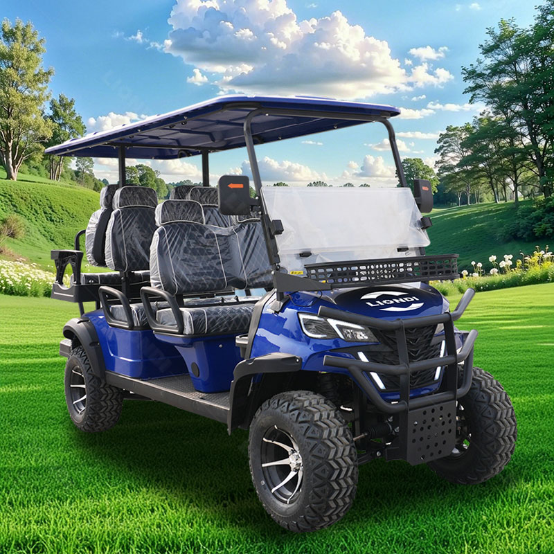 High Performance Off-road Electric Sightseeing 6/4/2 Seater Golf Cart For Golf Courses Resort Transportation