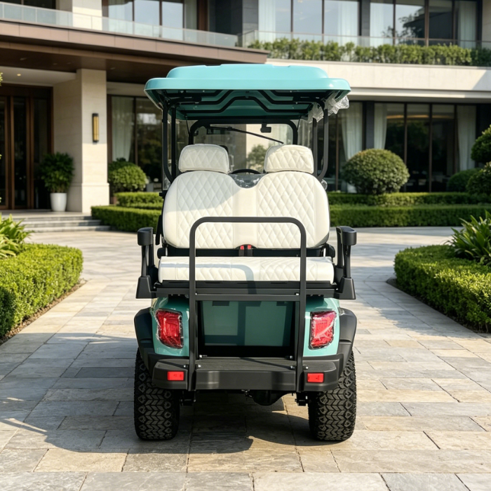 Electric Golf Cart Scene