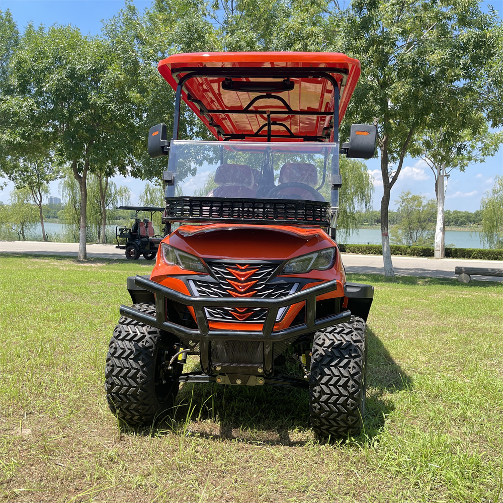 Golf Cart 4 Seater Club Car Lifted Golf Cart Electric Powered Luxury 4 Passenger Electric Golf Cart for Sale
