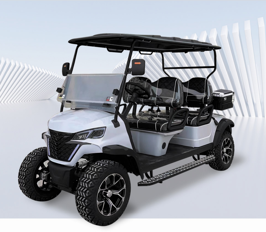 Electric Golf Cart Header Banner
