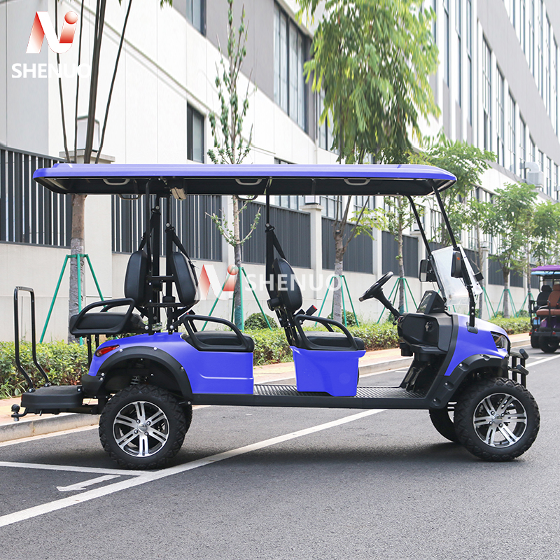 6 Seater Off-Road Electric Golf Cart 72V, Solar Powered with Lithium Battery Details