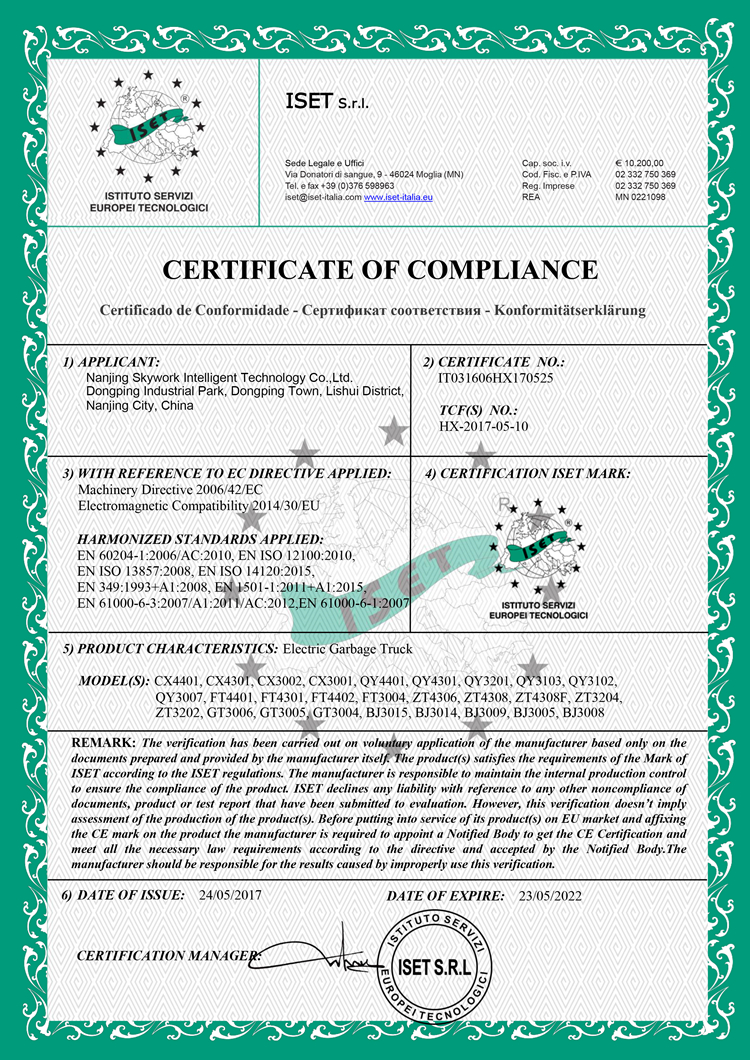 ISO Certification