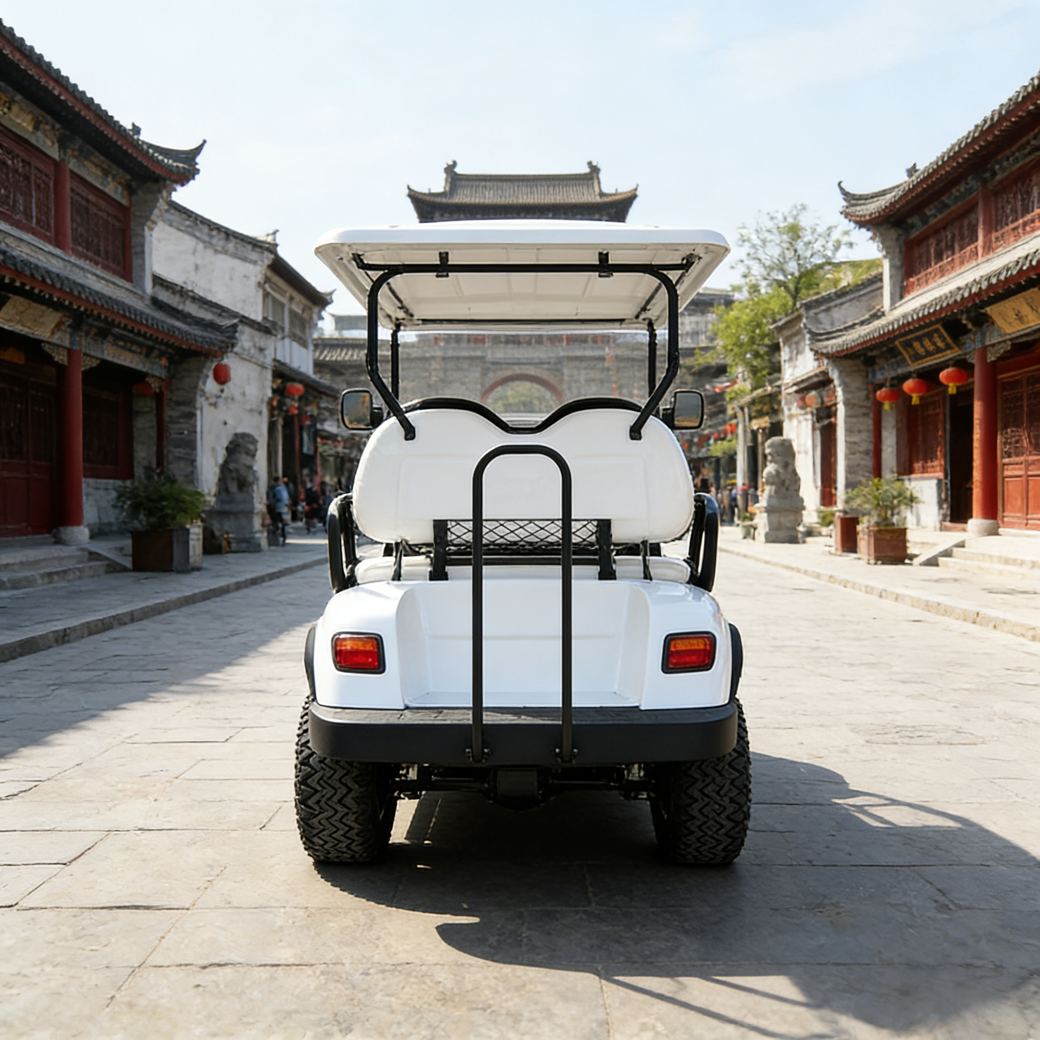WOLAN Source Plant48V-150ah Lithium Battery Basic 6 Seater Electric Golf Cart Street Legal for Budget Rental Fleet Service