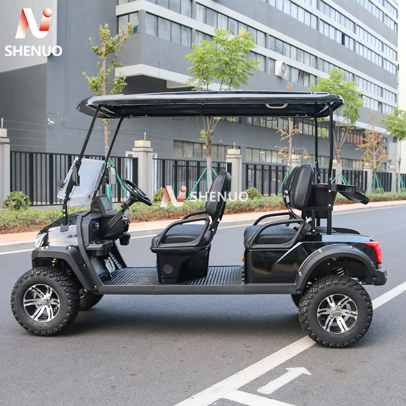 Street Legal LSV Electric Golf Cart-72V 25mph 45 Miles Range DOT Certified 4-Seater for Community Living
