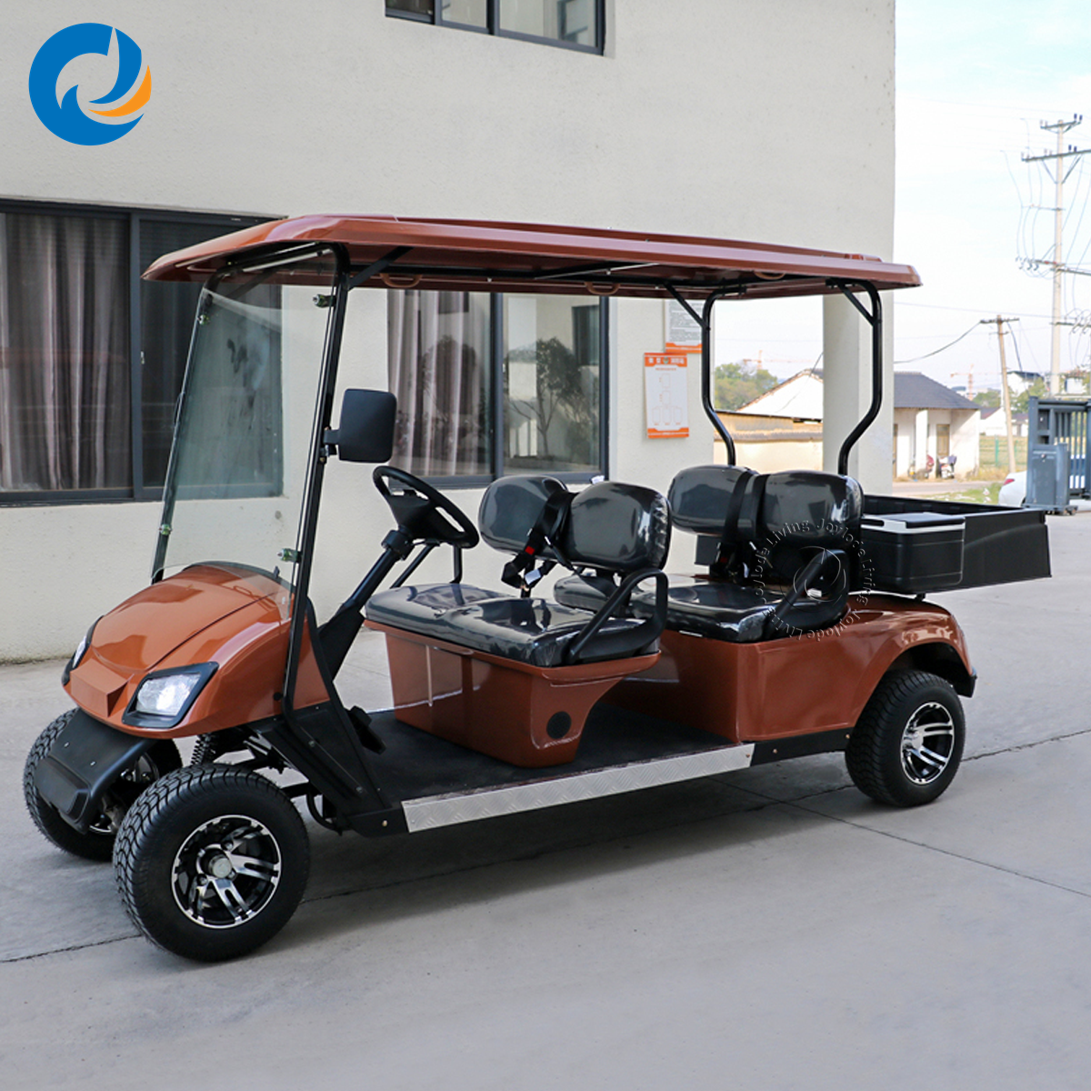 Tracking &amp; Fleet Management 6 Seats Golf Cart for Sale