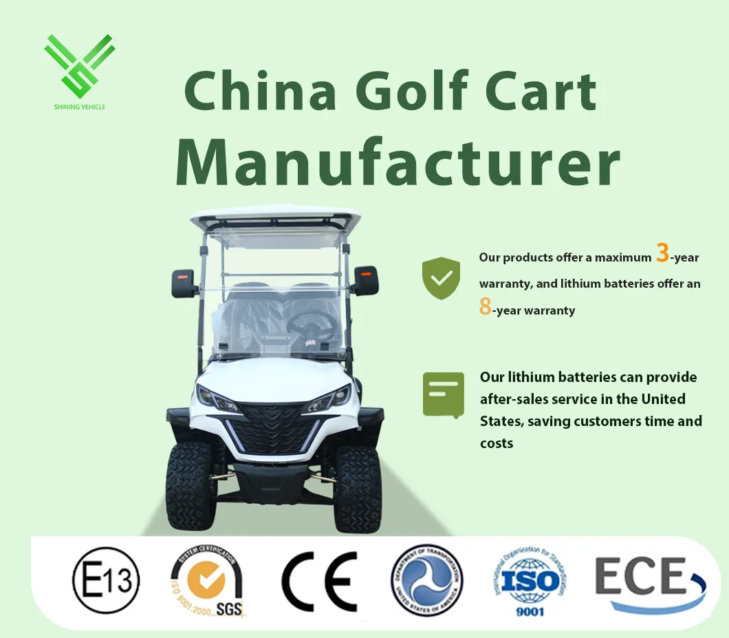 Hot Sale Electric Golf Car 4 Person Electric Golf Cart