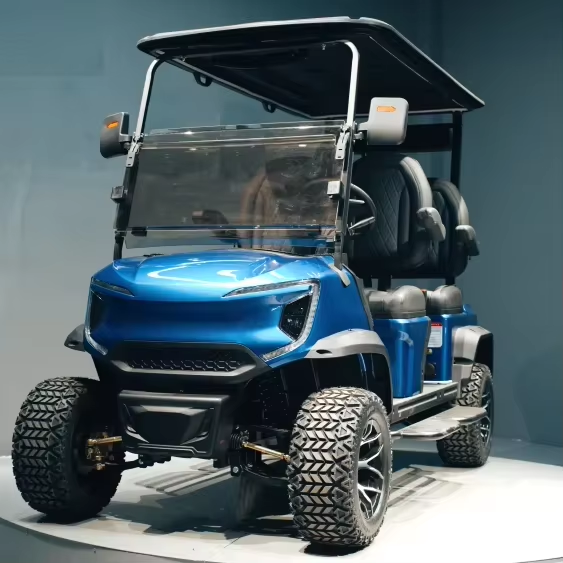 Best Selling Chinese Electric 4-Seater Golf Cart with Luxury Seats Eec Certified for Golf and Resort Use