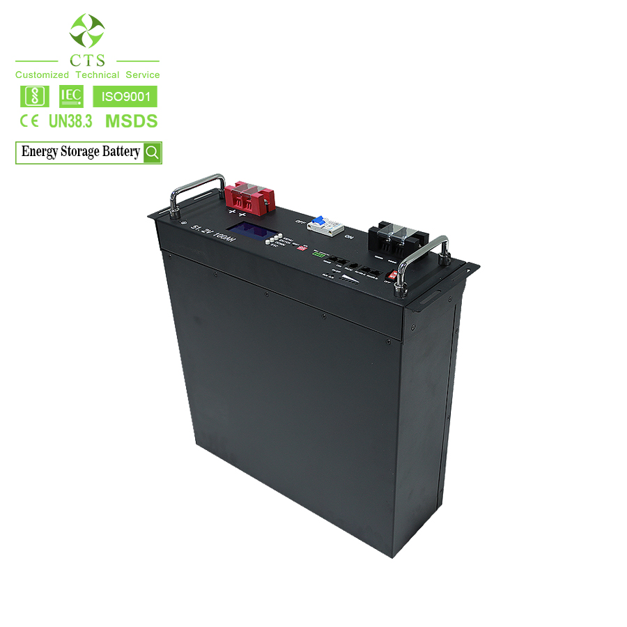 Cts 10kwh 48V LiFePO4 100ah 200ah Lithium-Ion LiFePO4 Solar Energy Battery System