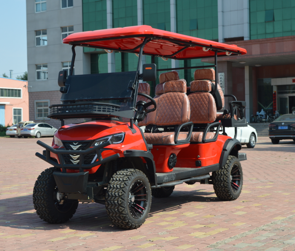 TONGCAI GPS Tracking &amp; Fleet Management 6-Seat Golf Cart for Sale