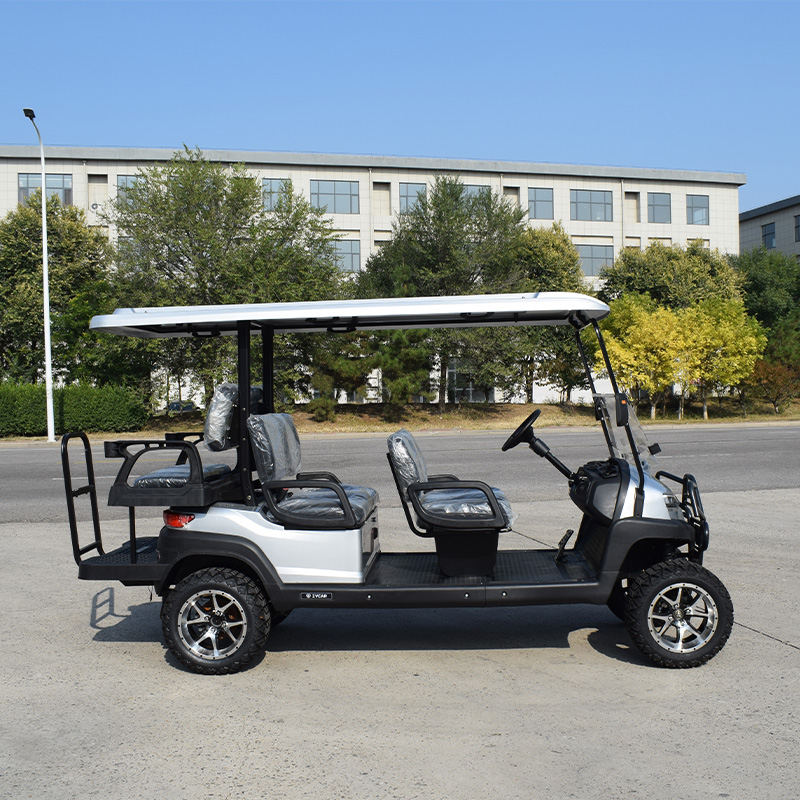 Intelligent Solar Golf Cart Electric Golf Cart Made in China 4 Seats Ce Zhongyi Customized 48V Prices Electric Golf Car