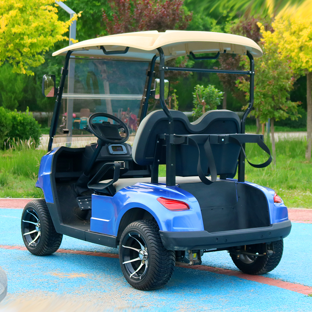 48V Lead Acid Battery Electric 2 Seater Golf Cart Off-Road Hunting Cart Competitive Golf Car CE Certified 30-50Km/h
