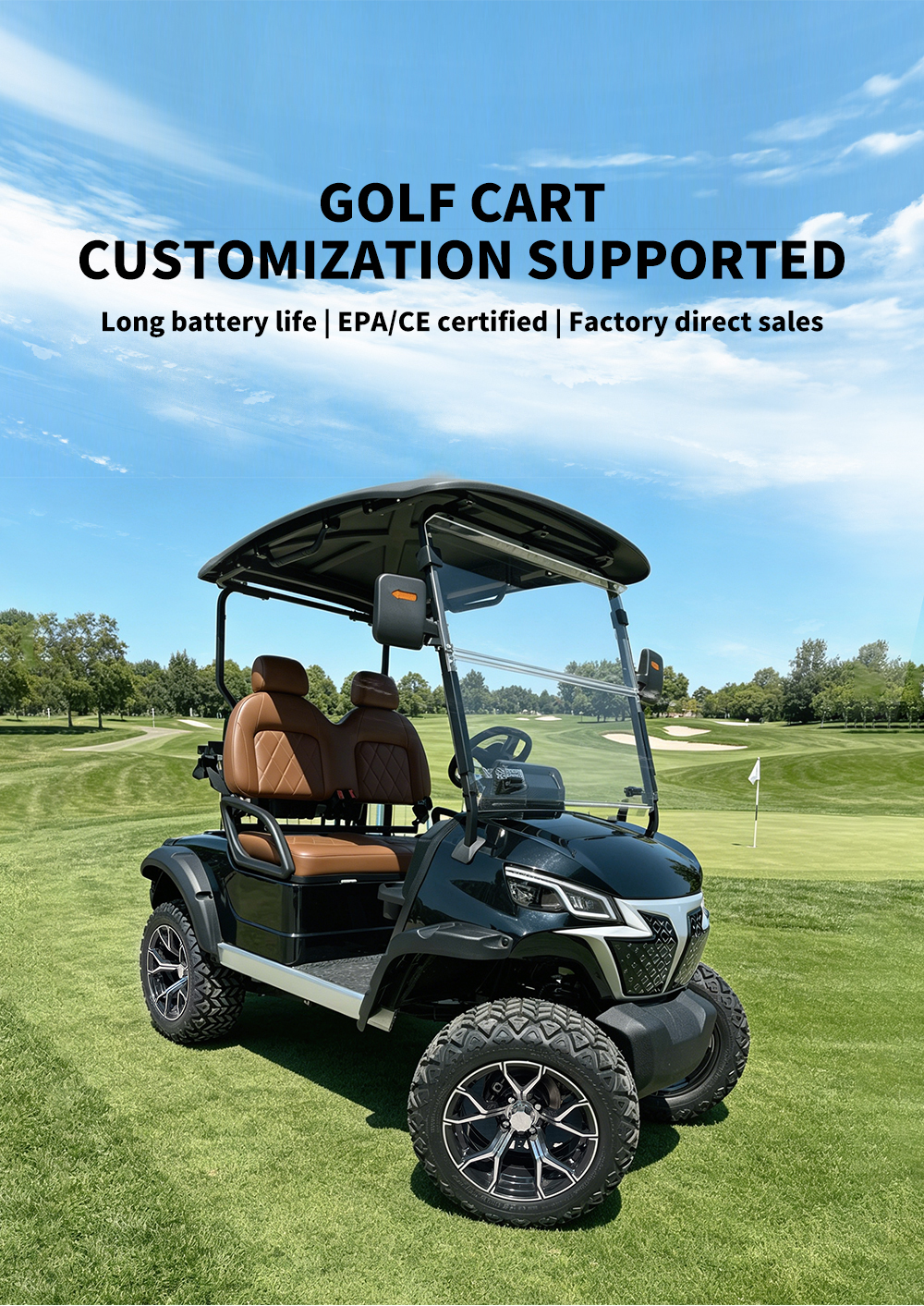 Electric Golf Cart Feature 1