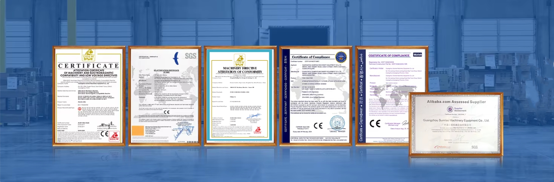Factory ISO Certificate