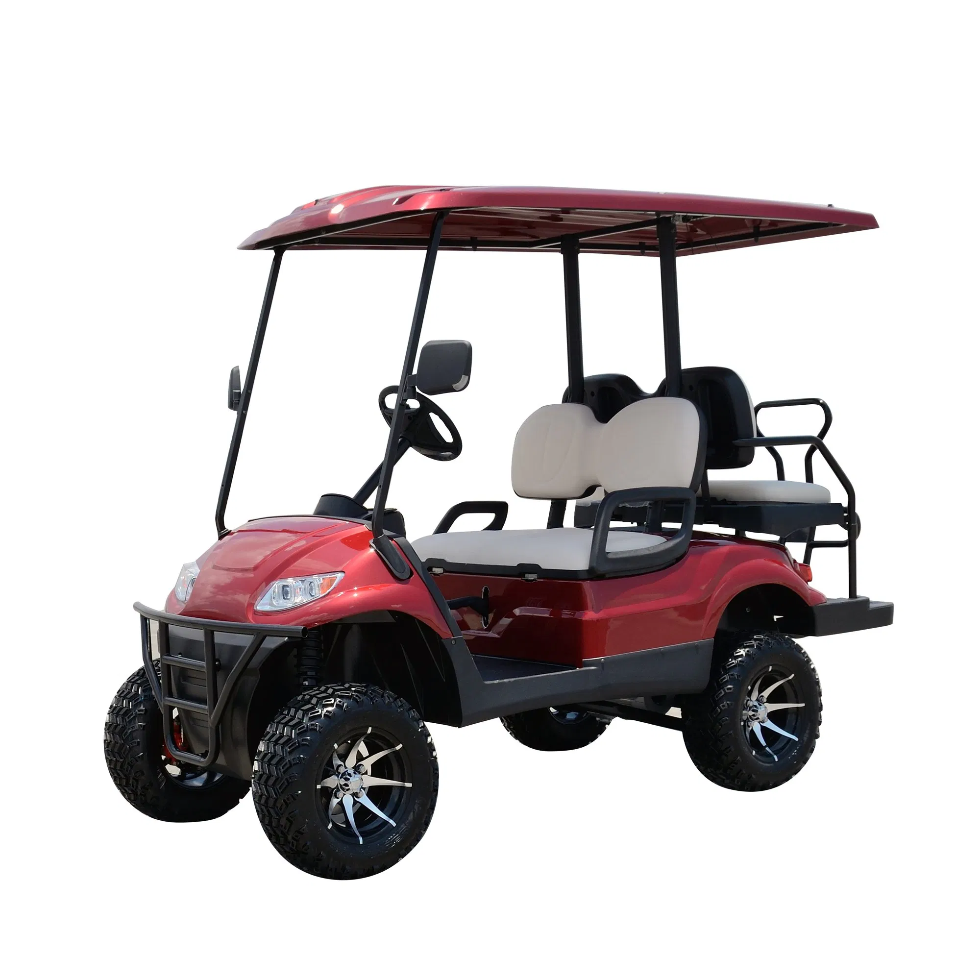 High-Performance 5.5m Braking Distance Golf Cart for Tours