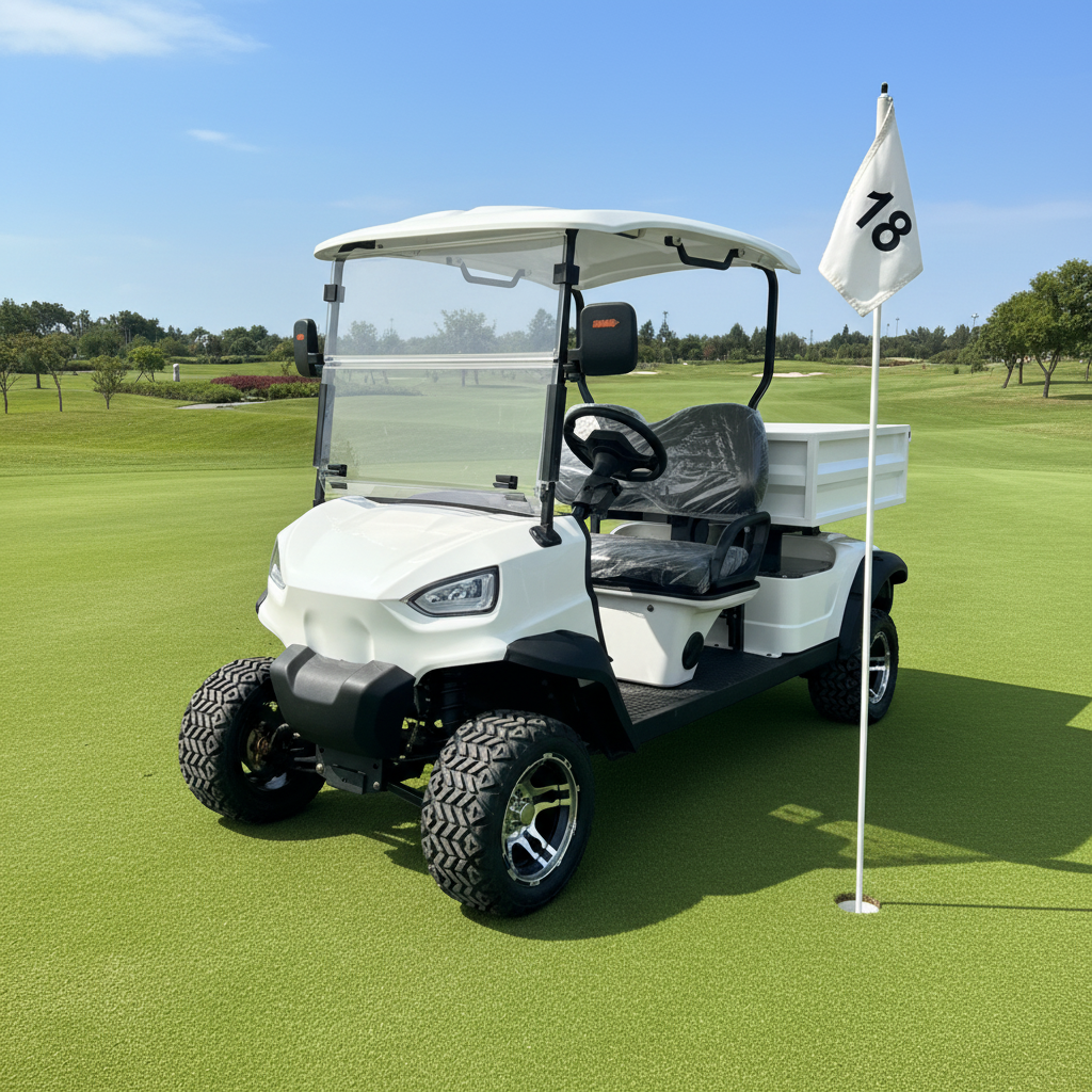 Effortless Course Management Golf Cart Dune Buggy with GPS Fleet Tracking 3-4 Seats 90km Range