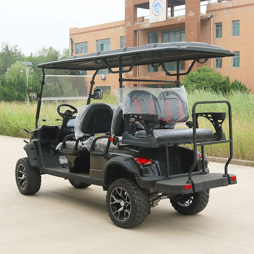 Luxury Design Street Legal Electric 6 Seater Golf Cart with 48V Battery Accept Customization Golf Car