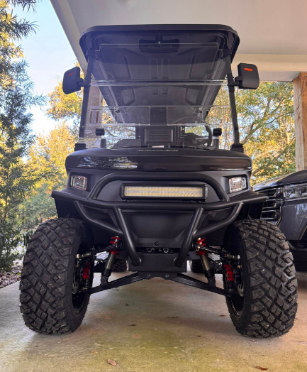 Electric Golf Cart Side View