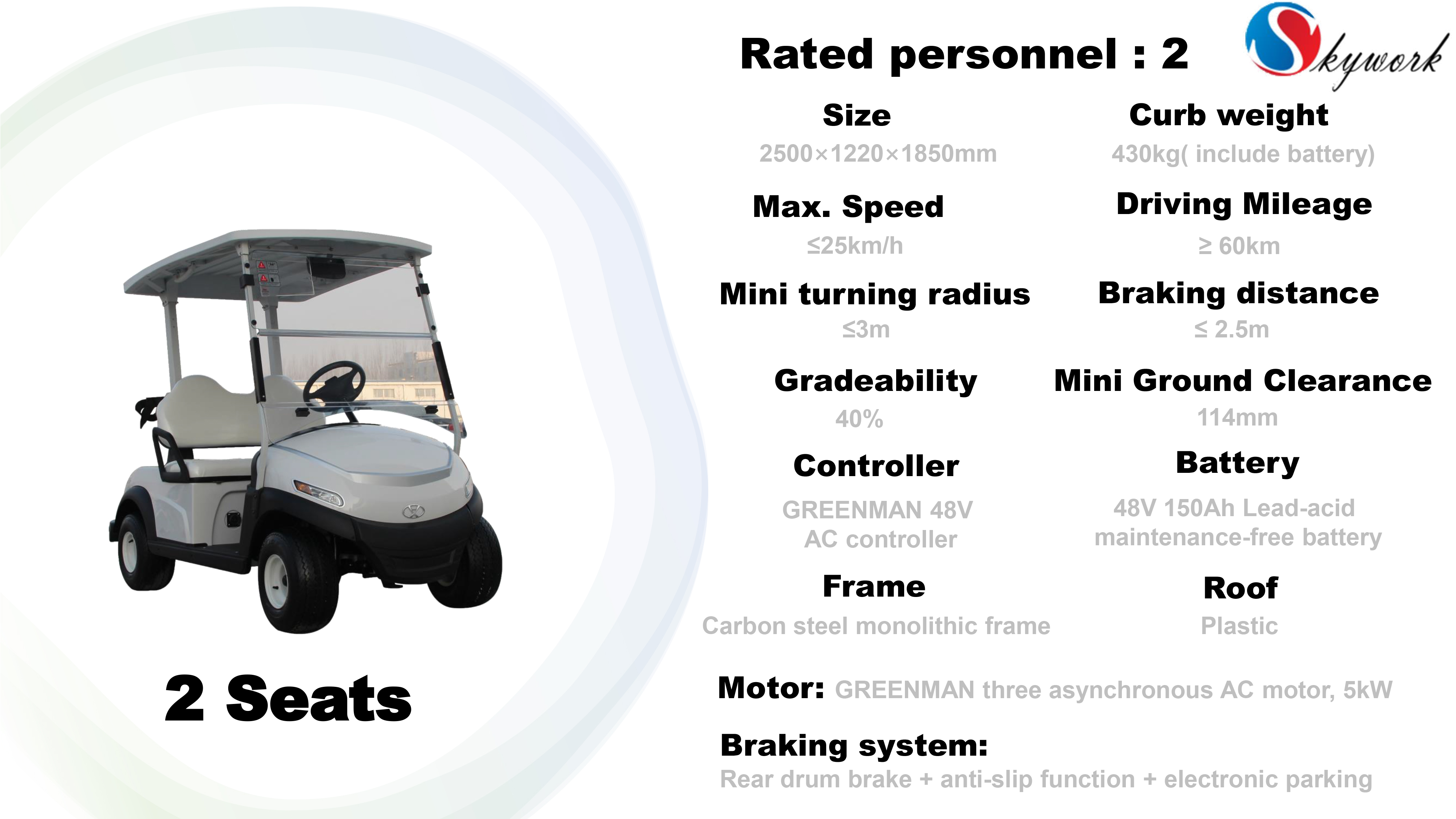 Electric Golf Cart Description