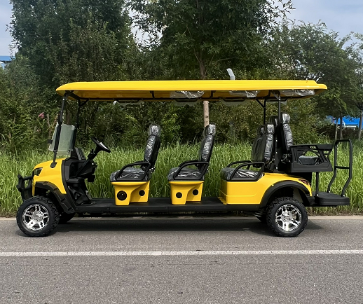 Premium 6-Seater Electric Golf Cart with 60-Mile Range CE Certified 30-50Km/h Speed for Rental Fleets and Business Profits