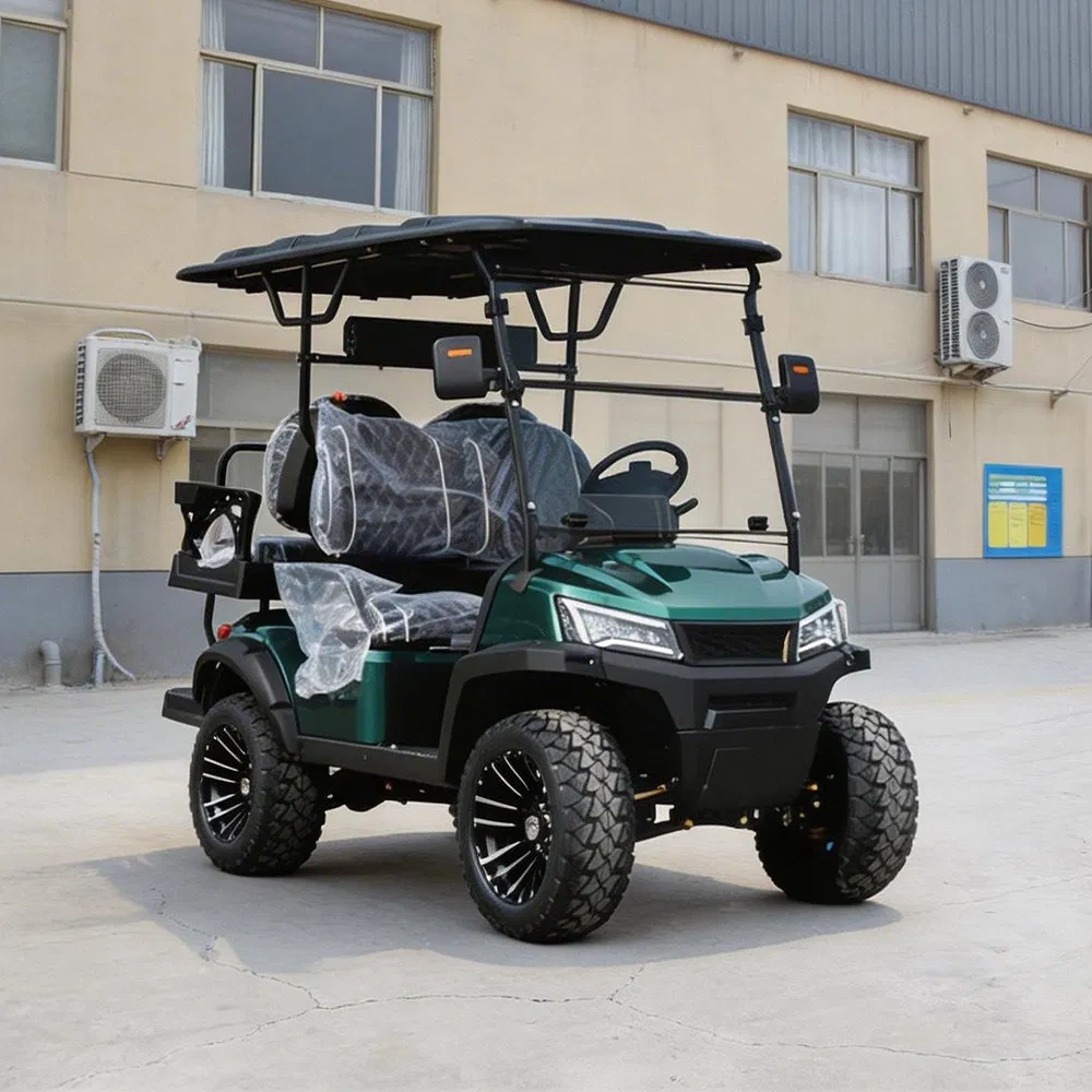 2/4/6/8 Seater 4X4 Electric Golf Cart with Cargo Bed for Farm and Ranch Utility Sightseeing Car