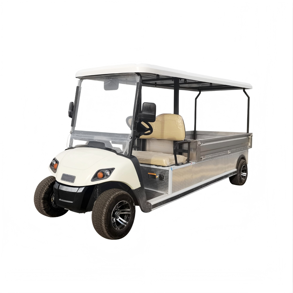 Electric Cargo Golf Cart With Factory Wholesale Pricing Through Direct Manufacturer for Cost Effective Fleet Acquisition vehicle