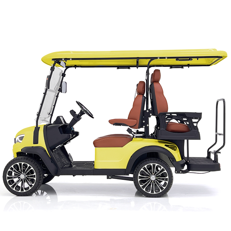 Customizable Off-Road 4-Seater Electric Golf Cart Lithium Battery 70-90km Range 5KW/6.3KW Motor 70 Km/h Max Speed CE/DOT/Eec
