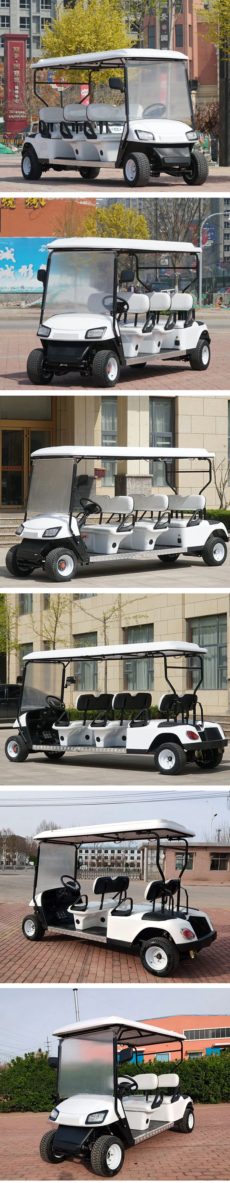 China Brand 6 Seater Gas Powered Golf Cart Cheap Golf Carts