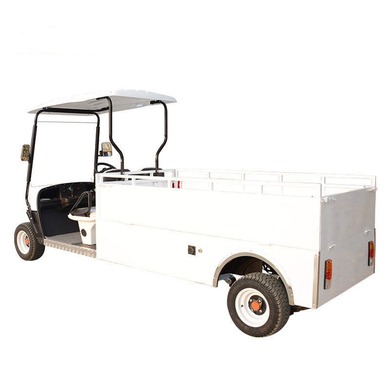 4 Seater Lithium Battery Powered AC System Electric Utility Cargo Golf Cart