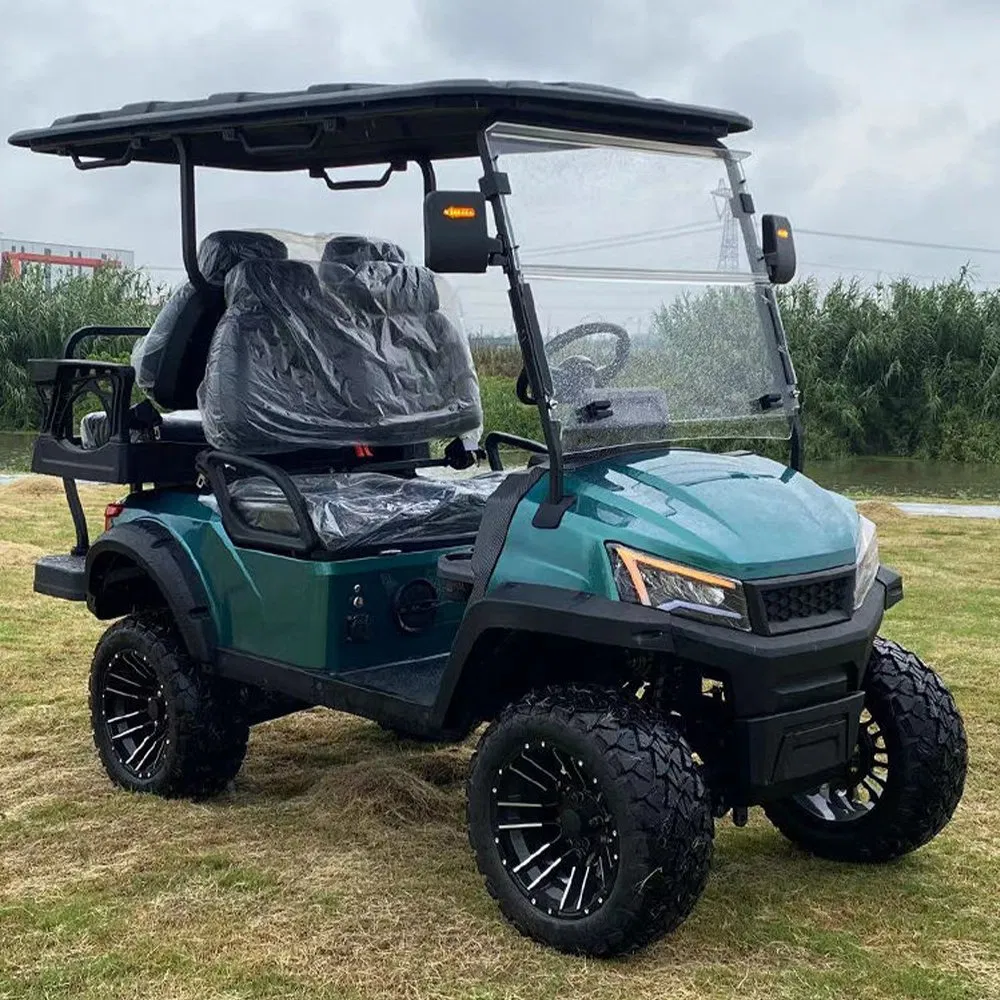 2/4/6/8 Seater 4X4 Electric Golf Cart with Cargo Bed for Farm and Ranch Utility Sightseeing Car