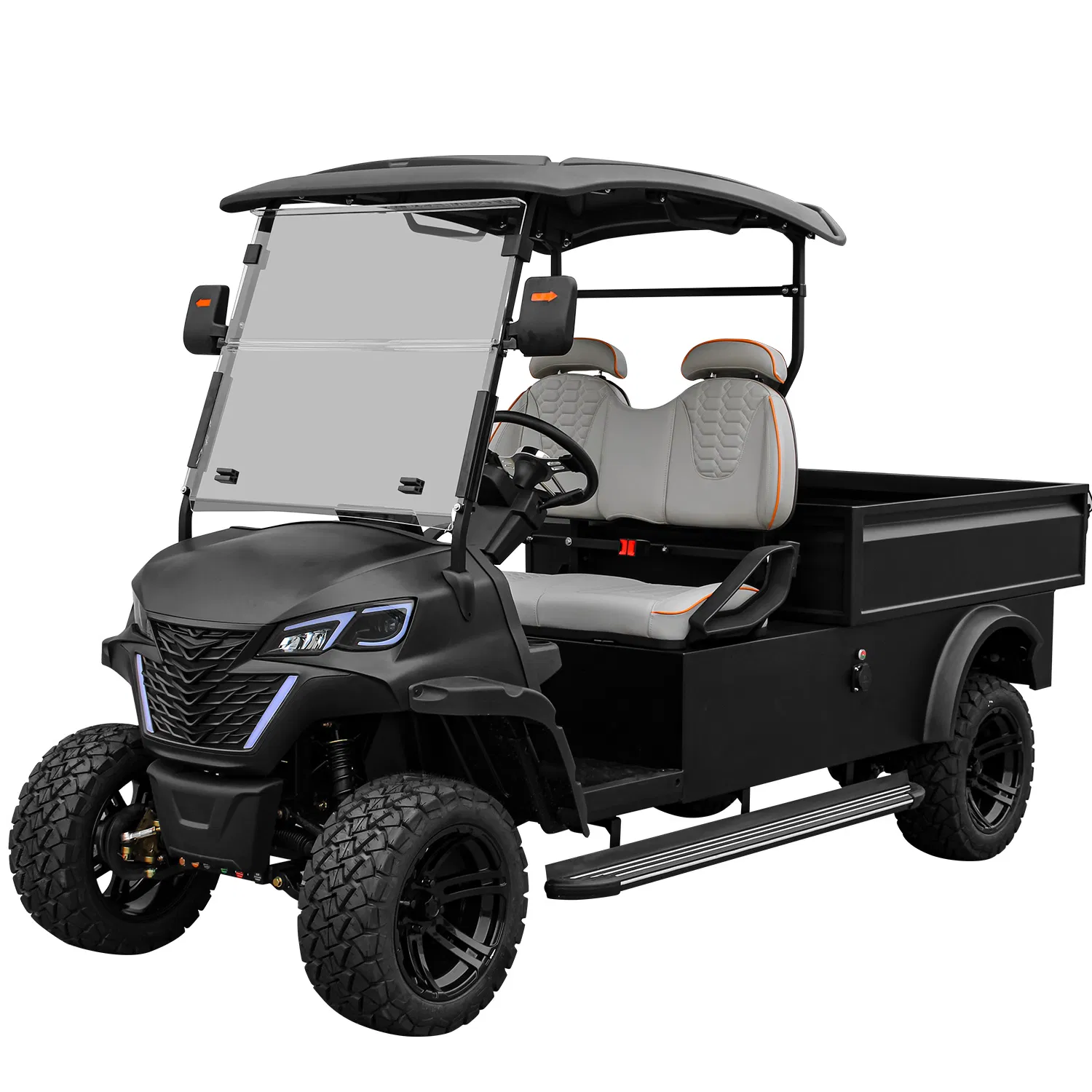 OEM ODM 2 Seater Utility Electric Club Car Golf Cart Bugyy with Cargo Box