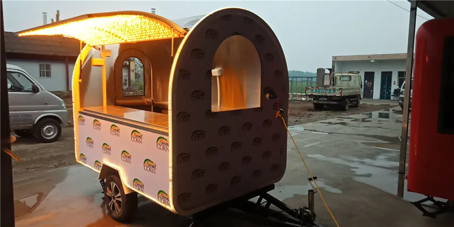 Mobile Food Truck Electric Golf Cart