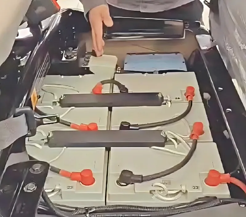 Off-Road Golf Cart Close-up Details