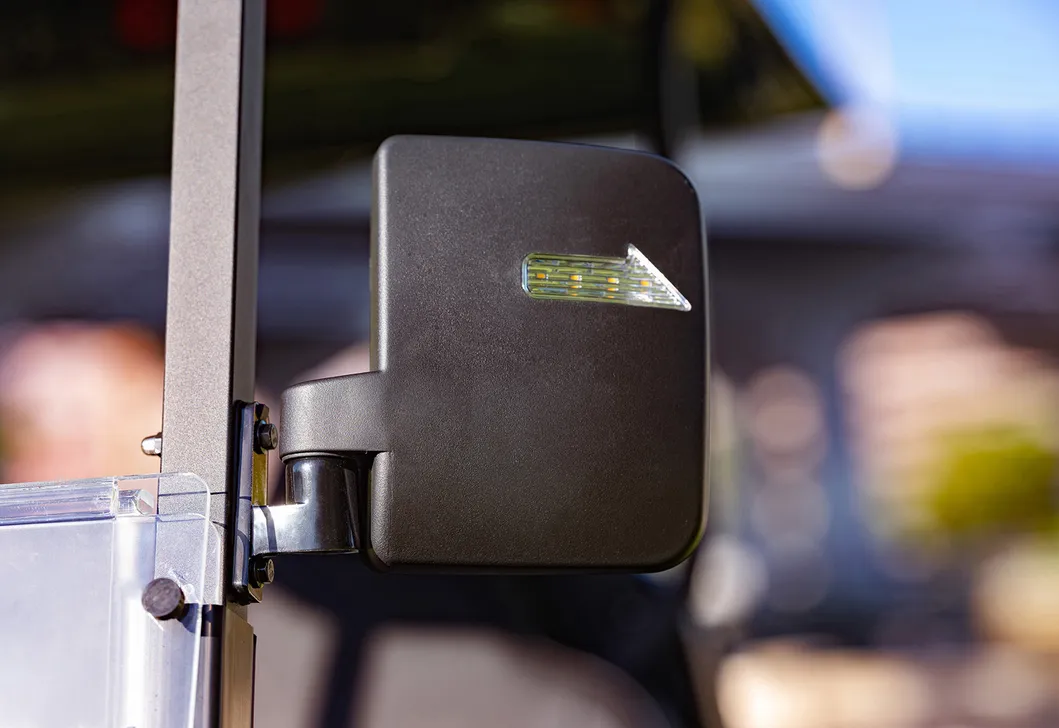 Foldable exterior rearview mirror