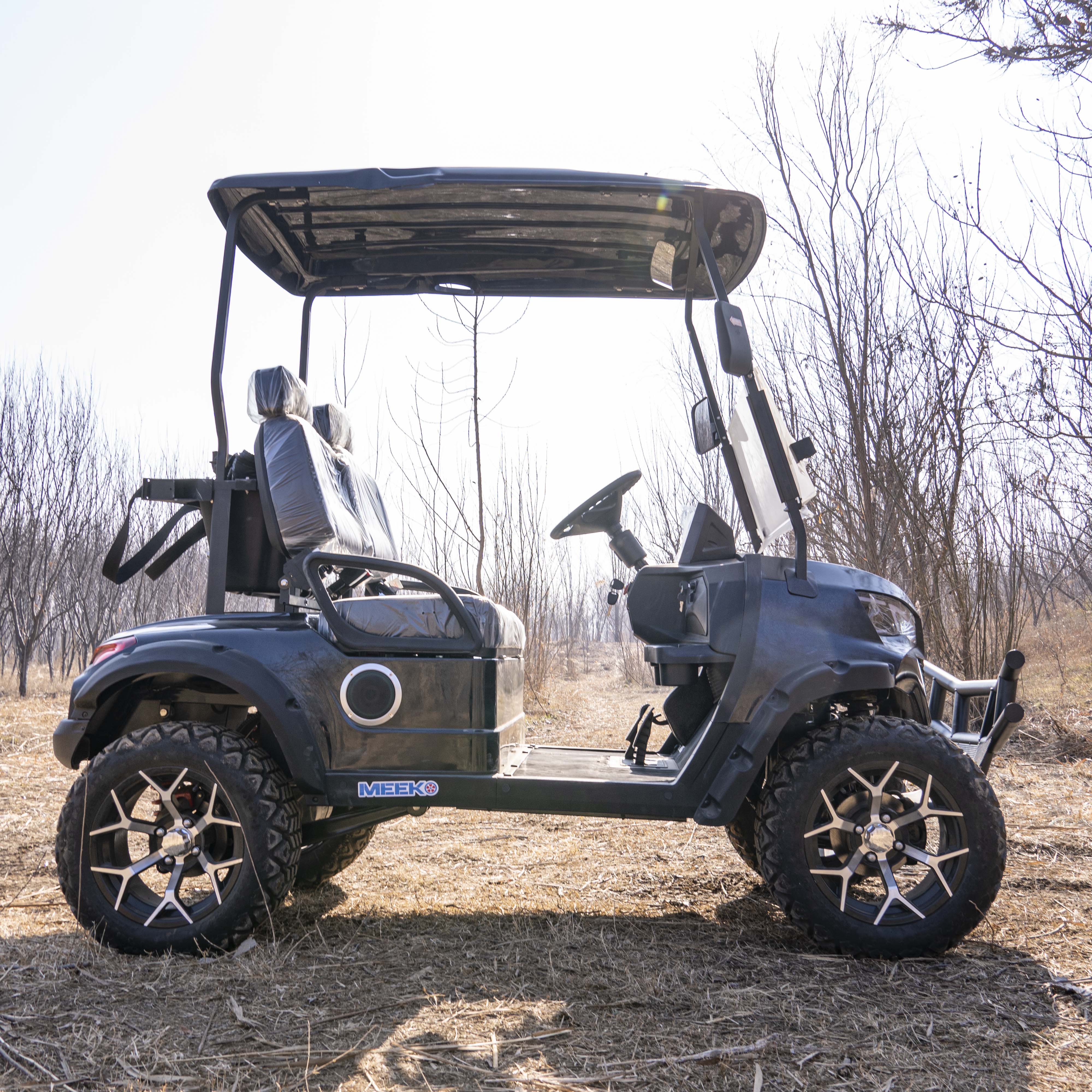 Mini 2 Seater Electric Golf Cart Off-Road Electric Golf Cart t Colors Can Be Customized High Quality
