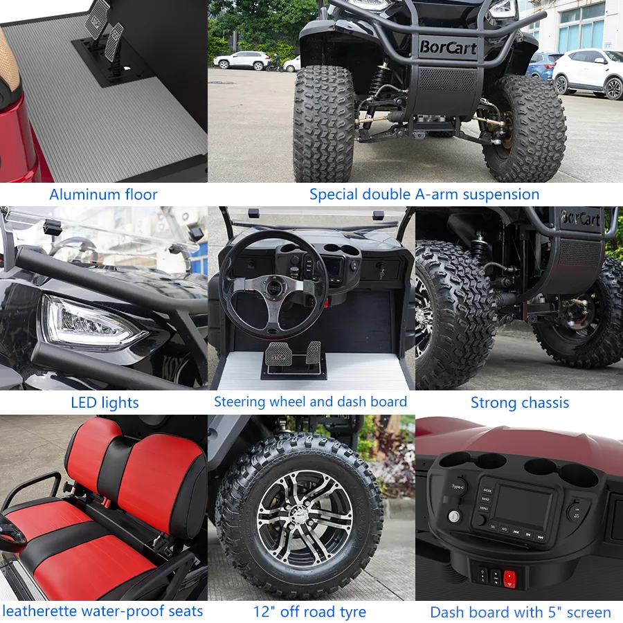 Golf Cart Electric Golf Car Golf Buggy Hunting Cart Beach Buggy
